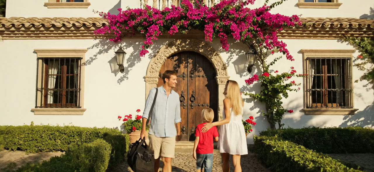 Spanish holiday villa — Villa Check In guest registration